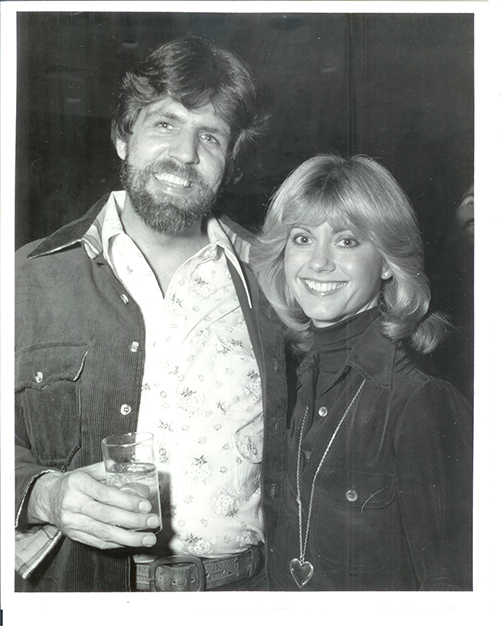 rick with olivia newton john